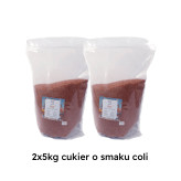 Cukier smakowy do waty cukrowej cola 10kg brązowy