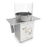 Weselna maszyna do waty cukrowej z szafką