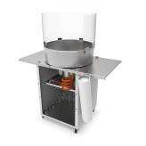 Weselna maszyna do waty cukrowej z szafką