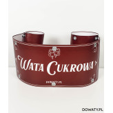 Czerwony baner do urządzenia do waty cukrowej mały