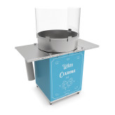 Maszyna do waty cukrowej szafka retro niebieska