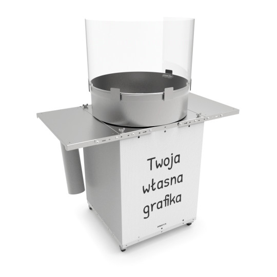 Duży baner dla maszyny do waty cukrowej z twoim wzorem