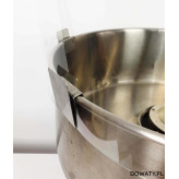 Uniwersalne uchwyty osłony PET ze stali nierdzewnej - komplet 4 sztuk