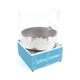 Maszyna do waty cukrowej nablatowa retro niebieska