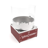 Maszyna do waty cukrowej stołowa elektryczna retro czerwona