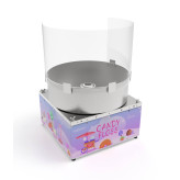 Elektryczna, przemysłowa maszyna do waty cukrowej stołowa w jednorożce