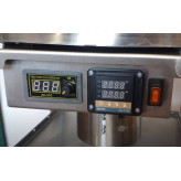 Maszyna do waty cukrowej nablatowa retro niebieska