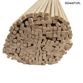 Patyczki do waty cukrowej bukowe kwadratowe 1000szt 30cm