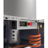 Fioletowa maszyna do waty cukrowej wzór z jednorożcem szafka