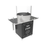 Maszynka do waty cukrowej szafka retro czarna