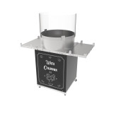 Maszynka do waty cukrowej szafka retro czarna