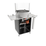 Maszynka do waty cukrowej szafka retro czarna