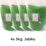 Zielony cukier do waty jabłko 20kg