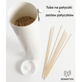 Zestaw startowy czarna maszyna do waty cukrowej szafka oraz akcesoria