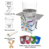 Zestaw do robienia waty cukrowej mobilna szafka w stylu szkolnym